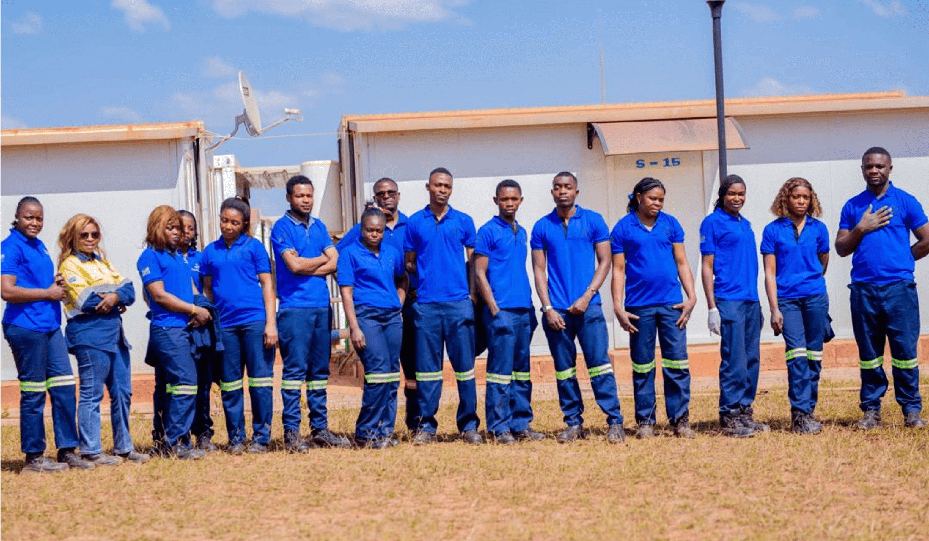 Maisha team on site