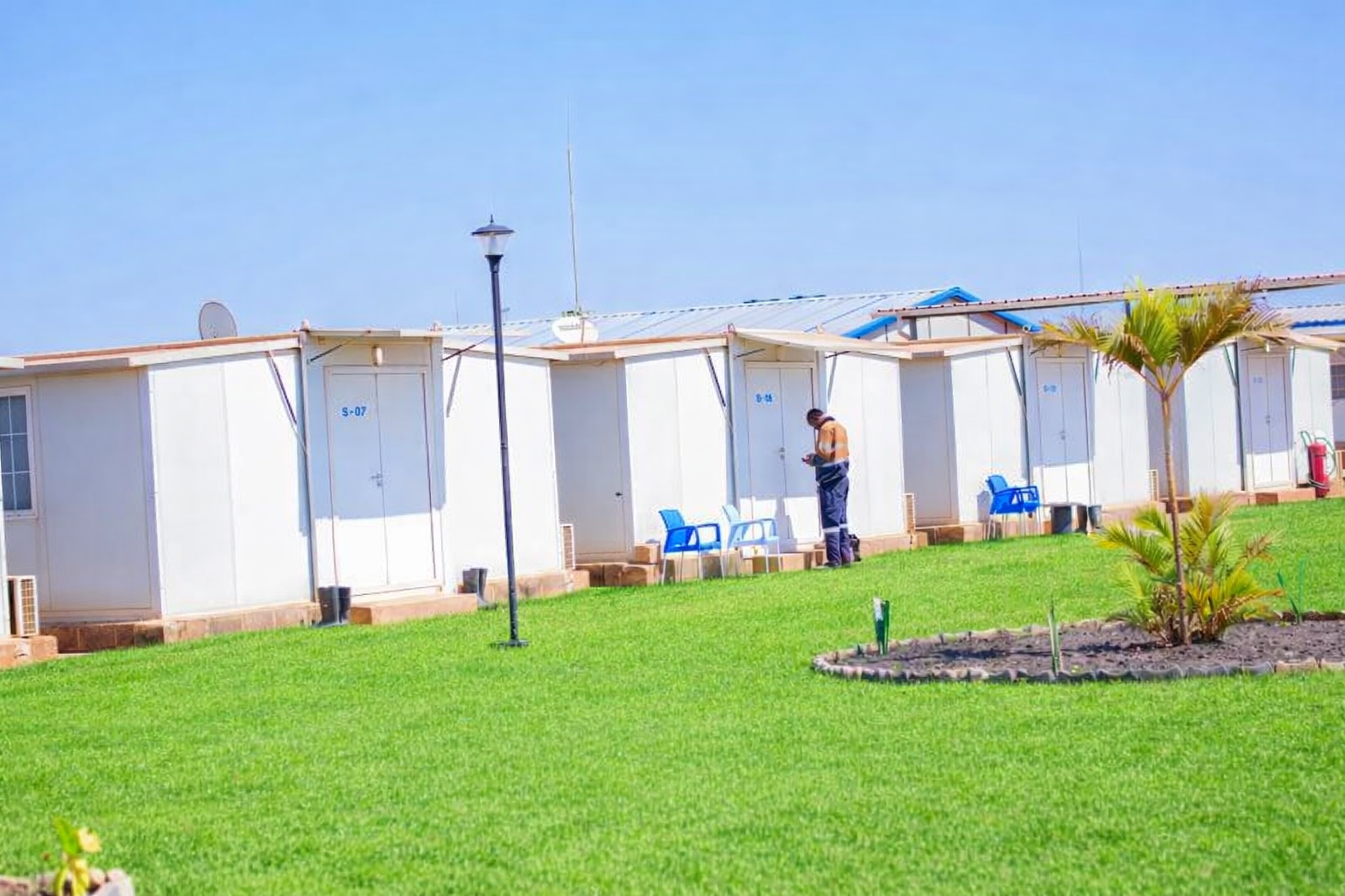 Camp accommodation and facilities managed by Maisha